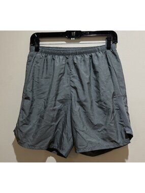 Men's Nike Athletic Running Shorts 6.5” Inseam ~ Size S ~ Gray